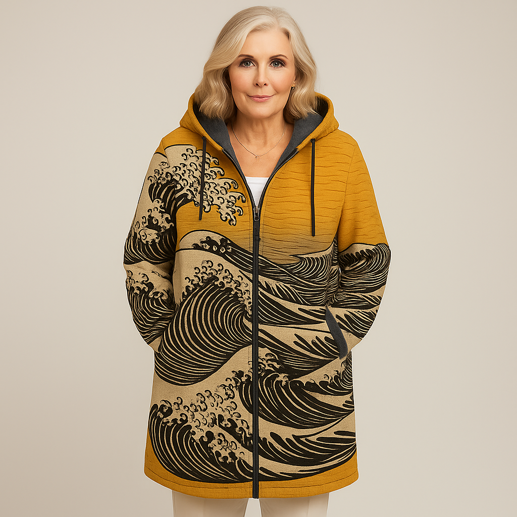 NÁLHA | LUXURIOUS CARDIGAN WITH ARTISTIC INSPIRATION