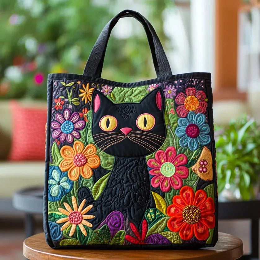 MIA | PRINTED BAG WITH BLACK CAT