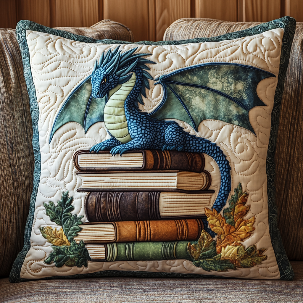 DRAGONVEIL | MYSTIC DRAGON PRINTED CUSHION COVER