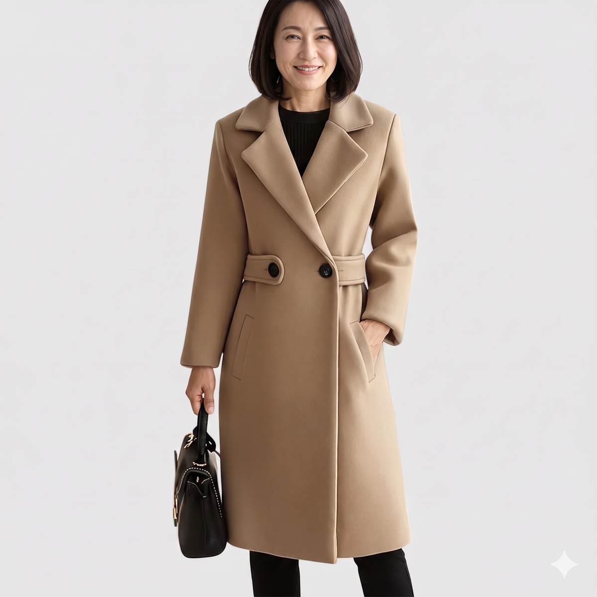 POPPY | CLASSIC COAT WITH BELT