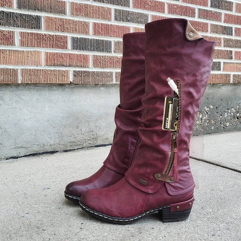 DEBORAH | POCKET DETAIL BOOTS