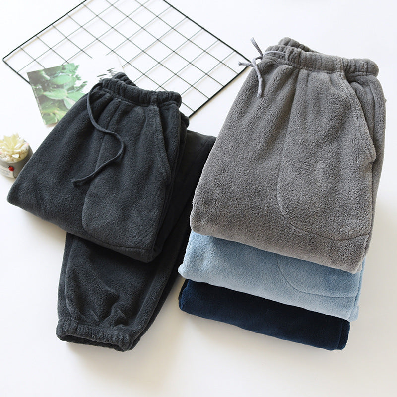 SAIGE | POWDER BLUE TEDDY SLEEP BOTTOMS