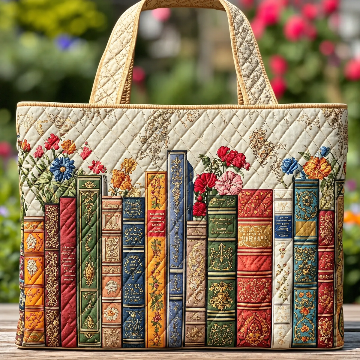 VIOLET | ENCHANTED LIBRARY PRINTED BAG