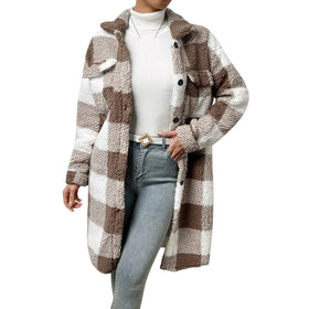 Brown and White