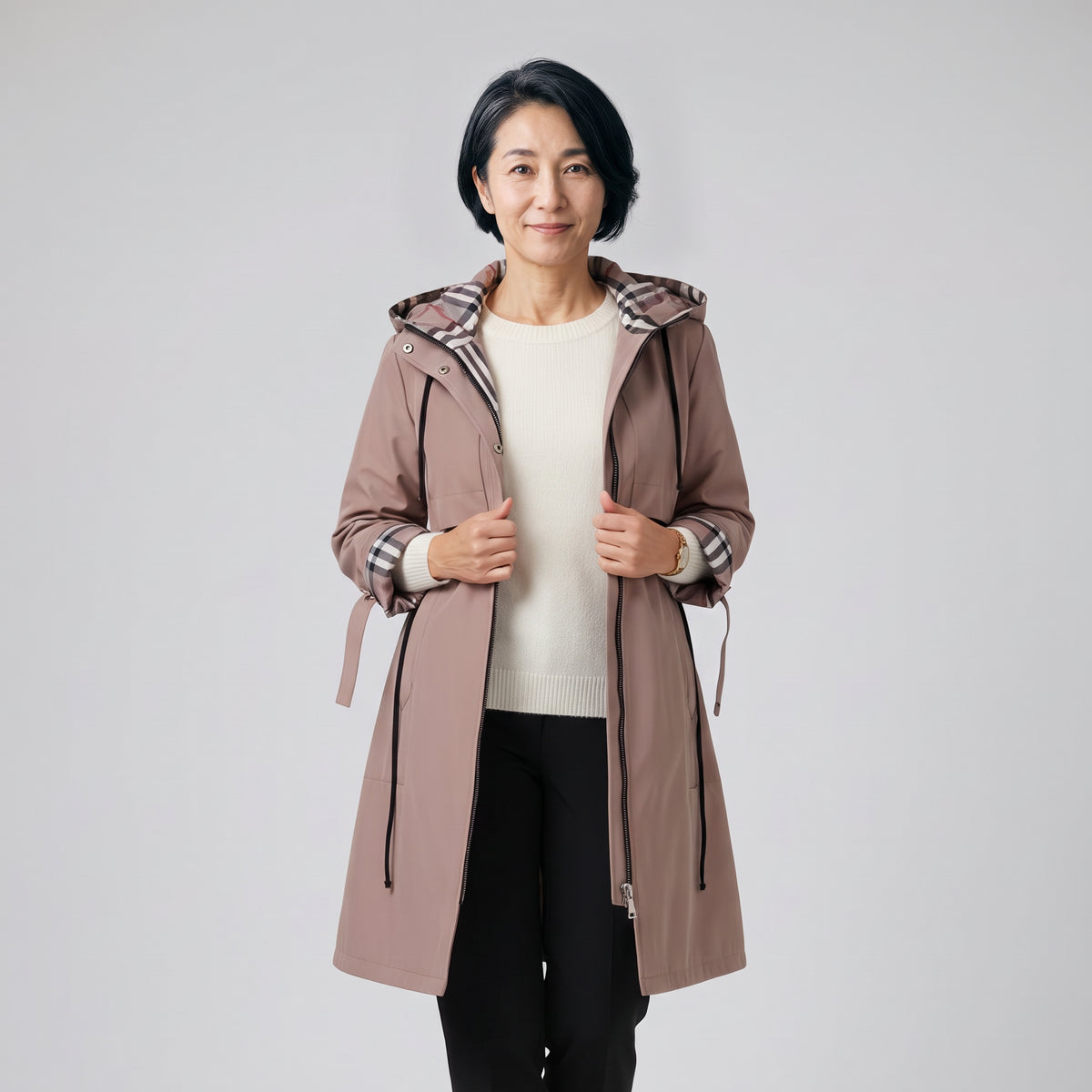 ISLA | WATERPROOF & WINDPROOF ZIP COAT
