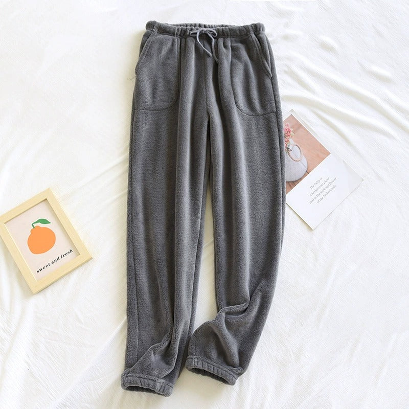 ASTRA | CHARCOAL PLUSH FLEECE JOGGERS