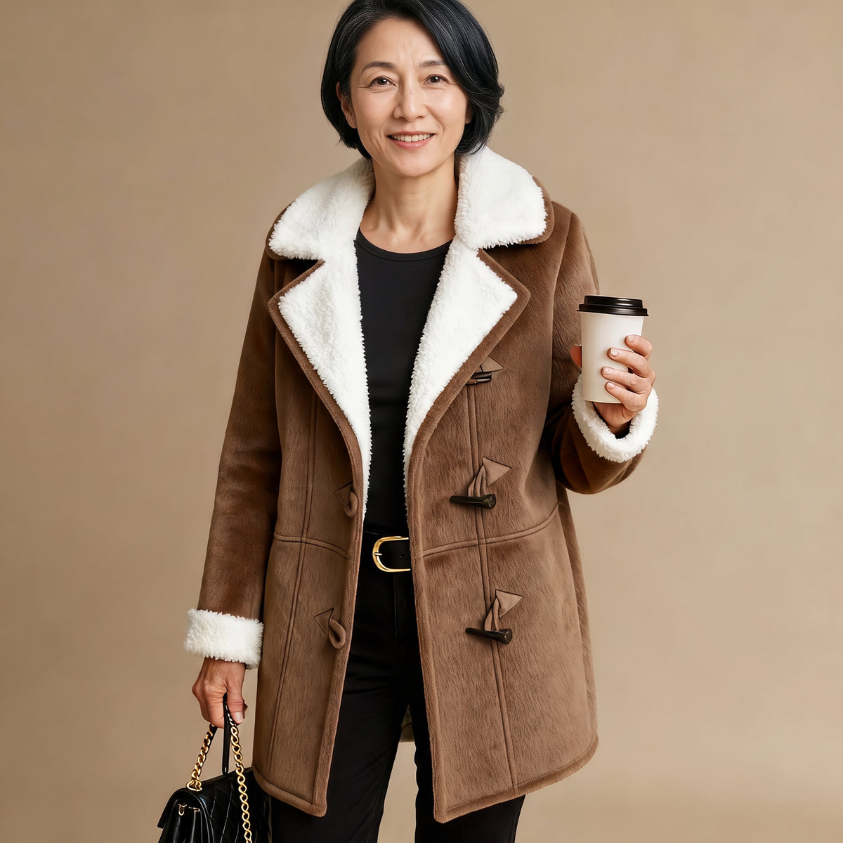 CLAIRE | REFINED LINED WINTER COAT