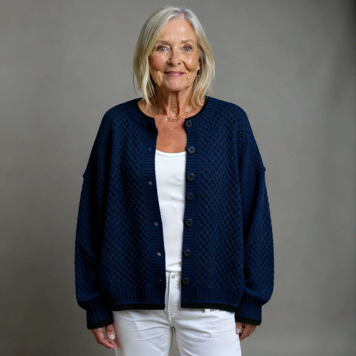 ISOLDE | TEXTURED CARDIGAN