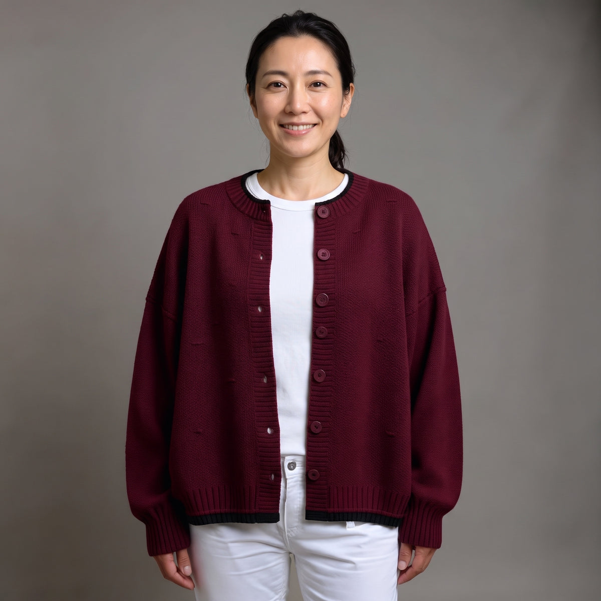 ISOLDE | TEXTURED CARDIGAN