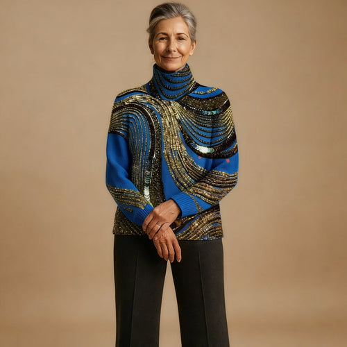 IVY | CHRISTMAS KNIT TURTLENECK JUMPER