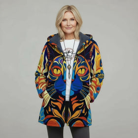Colourful Pattern With Cats